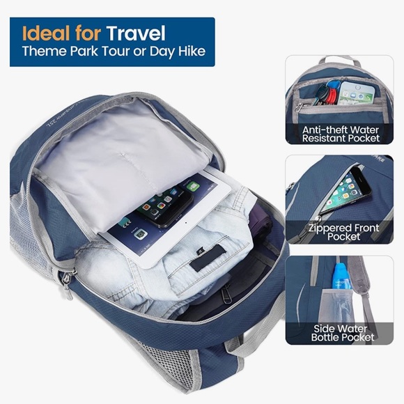 NWOT Zomake Hiking Backpack - Picture 2 of 12